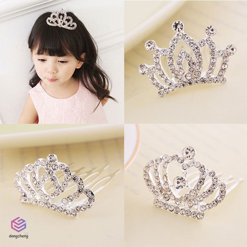 Vương Miện Công Chúa Mini Cho Bé Gái