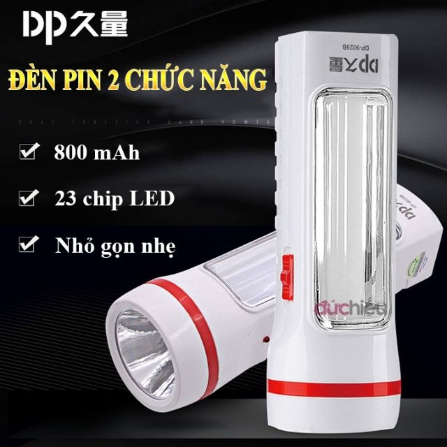 Đèn Pin LED Sạc Cầm Tay DP-9029