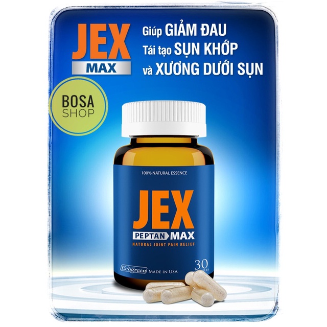 Viên uống JEX giảm đau, bảo vệ xương khớp 30 viên