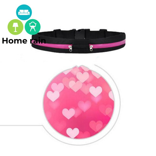 no phone sac are Multifunctional Waist Bag Leisure Light Weight Adjustable Phone Bag for Outdoor Running 