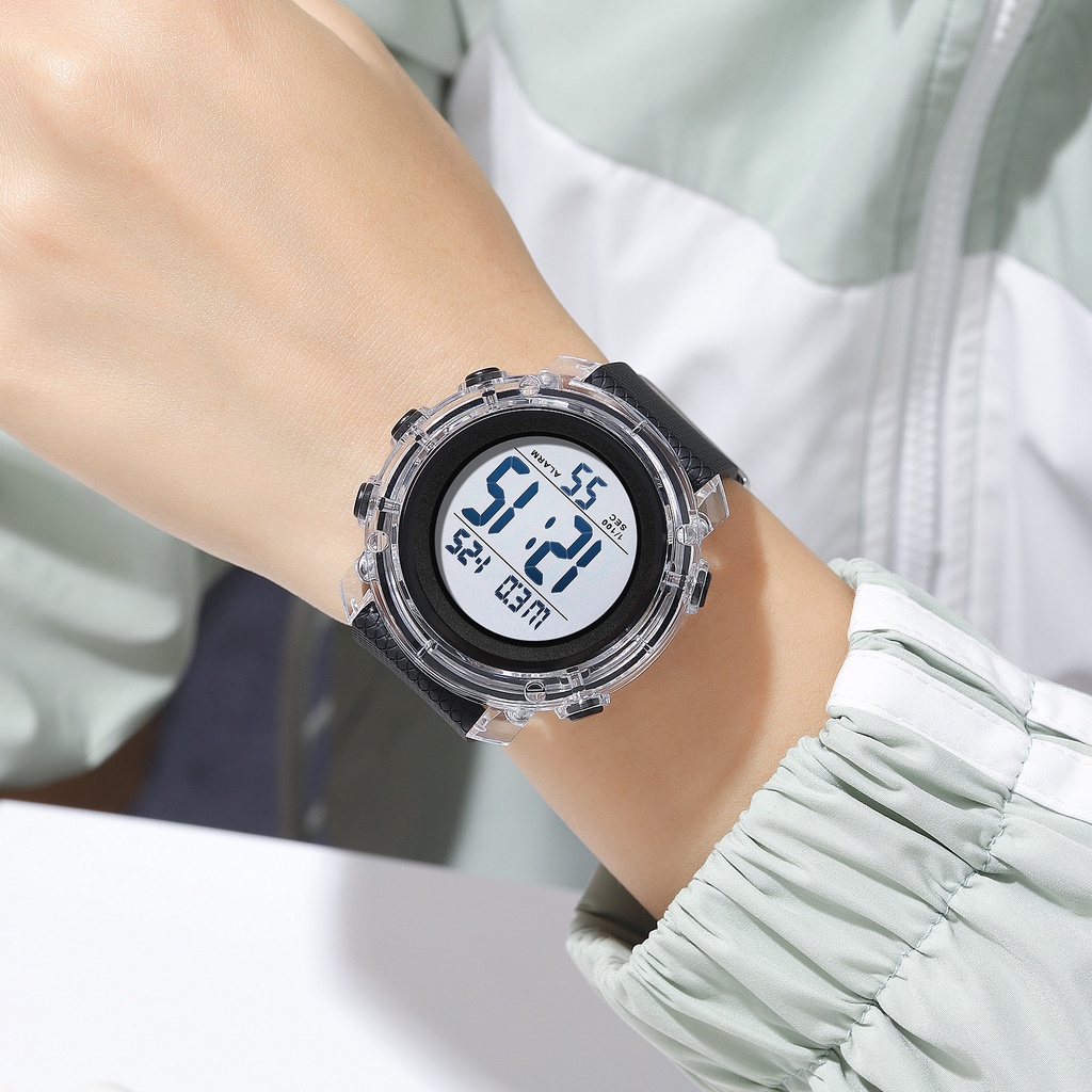 Đồng Hồ Điện Tử 5 Thanh Đèn LED Đa Năng SKMEI 1996