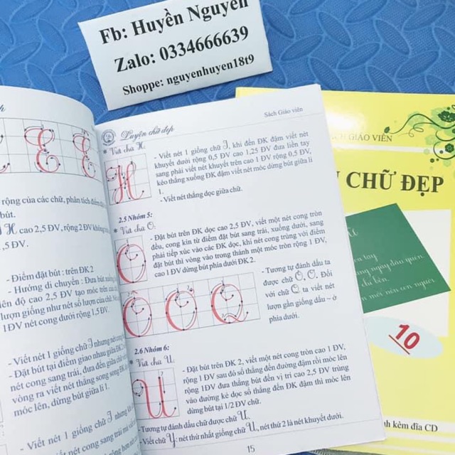 Bộ luyện chữ đẹp kèm đĩa