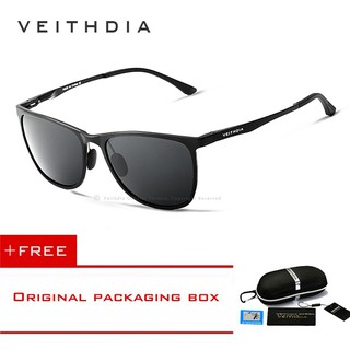 VEITHDIA Unisex Aluminum Magnesium Sunglasses Polarized Sun Glasses Men/Women Design Goggle Eyewear Accessories shades