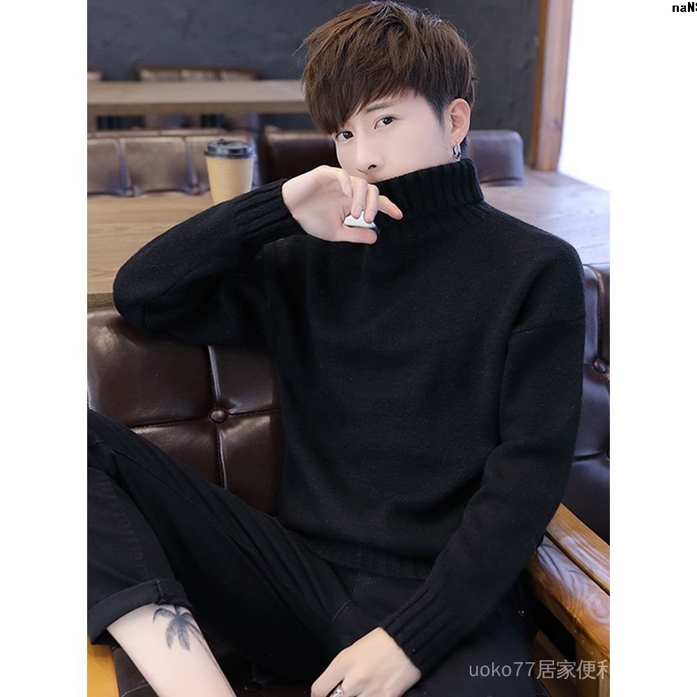 Áo Cổ Lọ Dáng Rộng Ấm Áp Cá Tính Cho Nam Kiểu Hàn Quốc 2019 | BigBuy360 - bigbuy360.vn