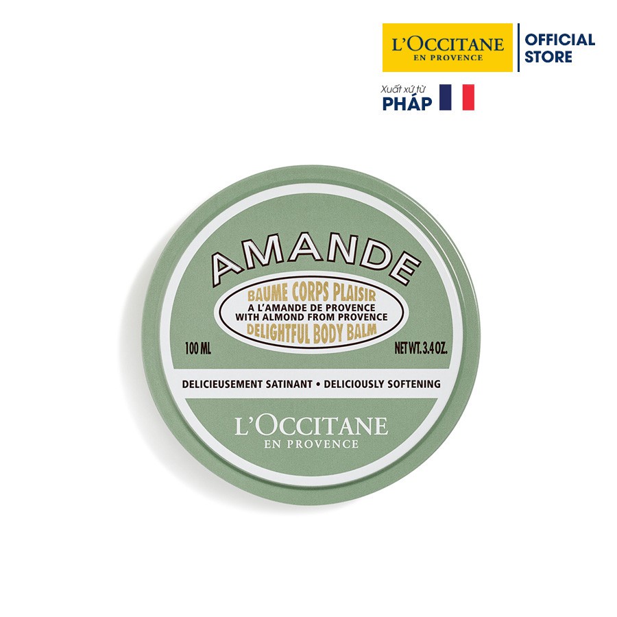 Sáp dưỡng cơ thể chuyên sâu Hạnh Nhân 100ml L'Occitane