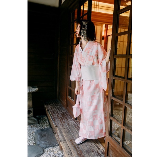 Kimono trẻ em trang phục truyền thống nhật bản cho mẹ và bé ( sẵn )