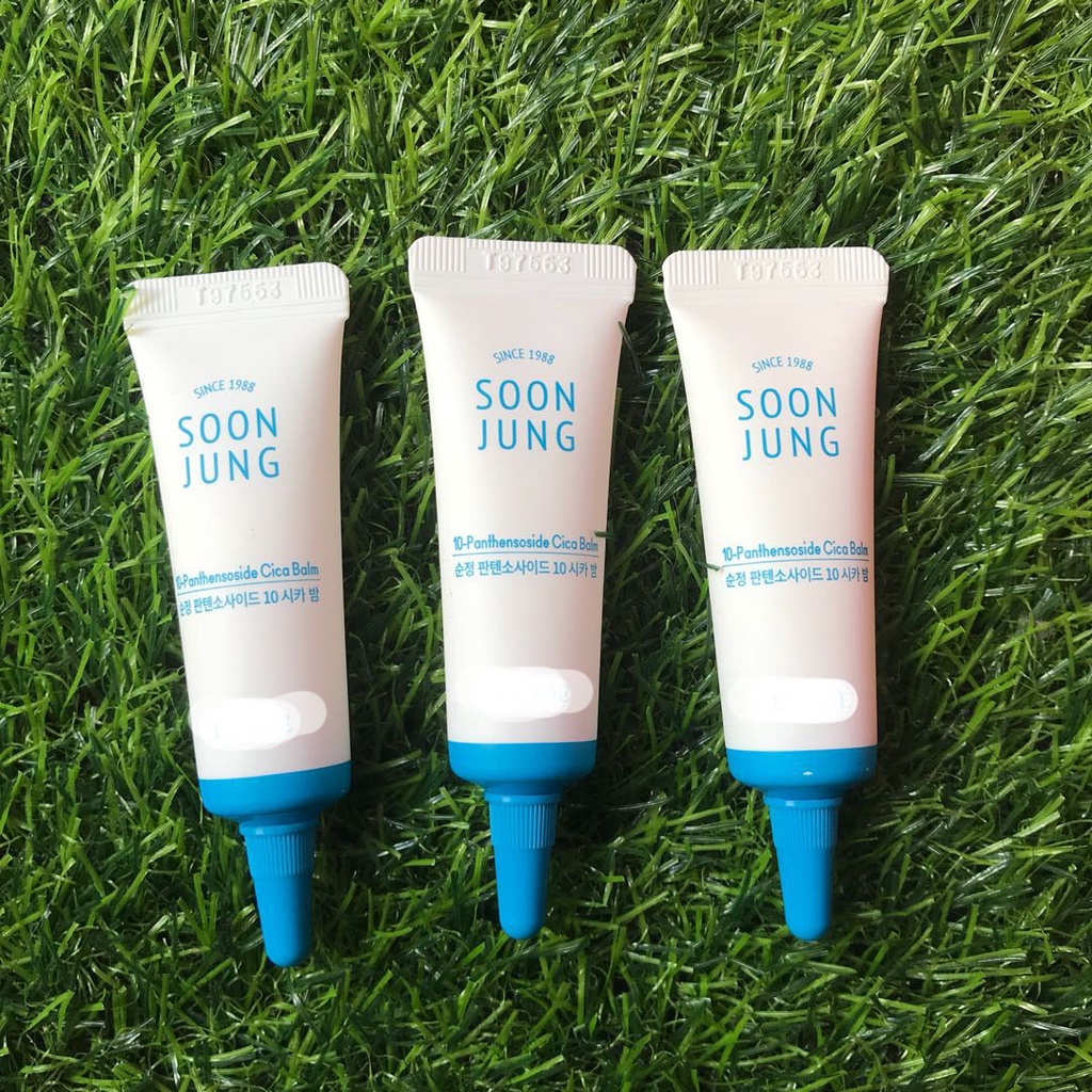 [Rẻ vô địch] [Bill đầy đủ] Dầu Dưỡng ETUD.E H0USE SoonJung 10-Panthensoside Cica Balm 10ml