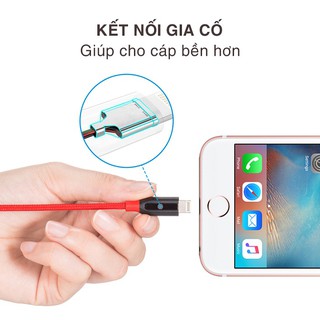 Cáp Sạc Lightning USB Type C 💖 𝘍𝘳𝘦𝘦𝘴𝘩𝘪𝘱 💖 Cáp Dù Tự Ngắt Bagi iL150 Iphone iL150RD2020 - SP28