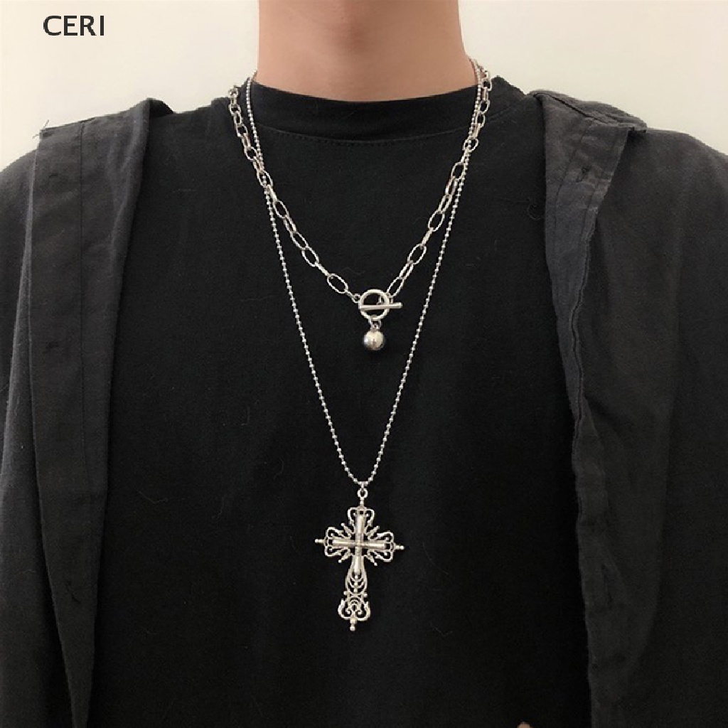 Vòng cổ Mặt Thánh Giá Phong Cách Gothic Thời Trang