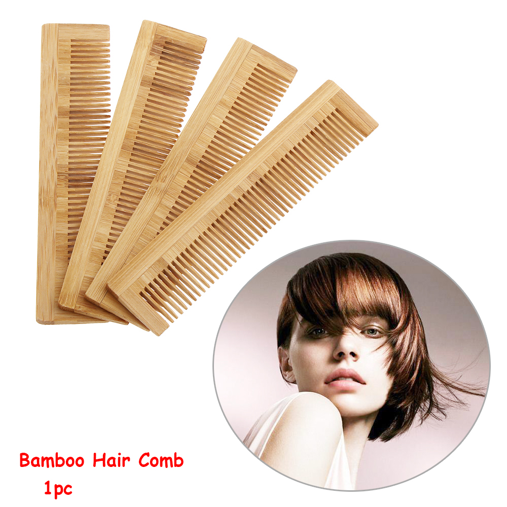 [Hàng mới về] Lược tre chải tóc làm thủ công chống tĩnh điện chất lượng cao