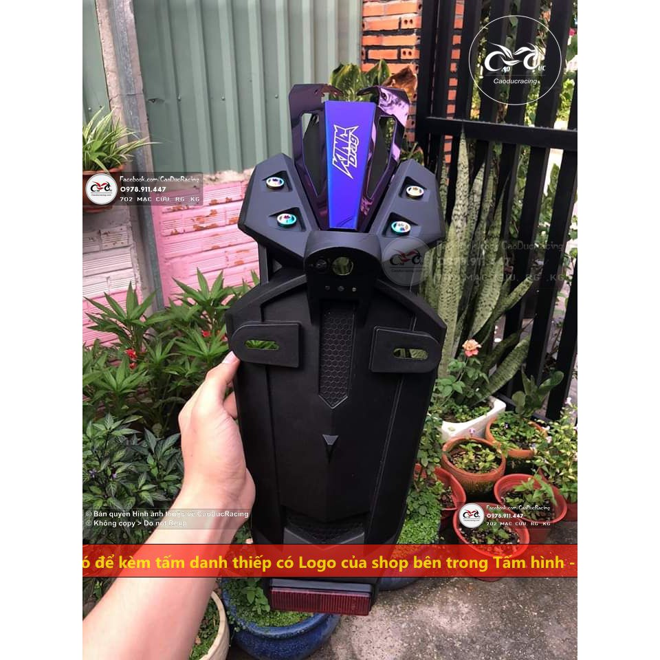 Đồ chơi xe COMBO Dè Malay và Pass titan EX150 king drag