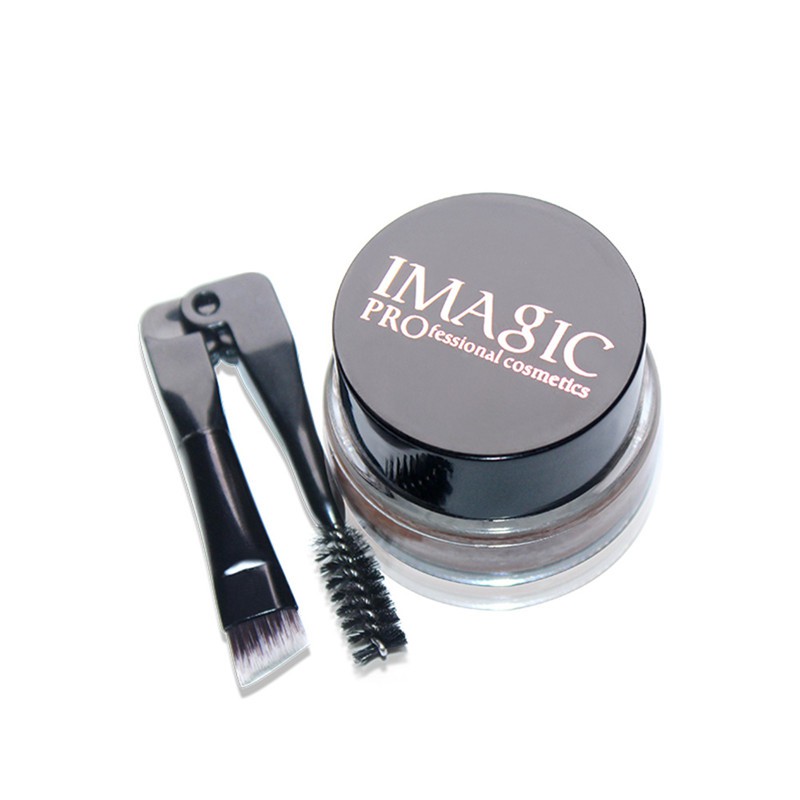 (hàng Mới Về) Gel Vẽ Lông Mày Chuyên Nghiệp Không Thấm Nước Kèm 6 Cọ | BigBuy360 - bigbuy360.vn