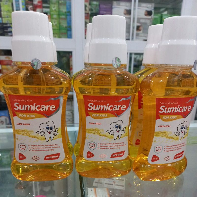 nước súc miệng keo ong cho bé sumicare for kids