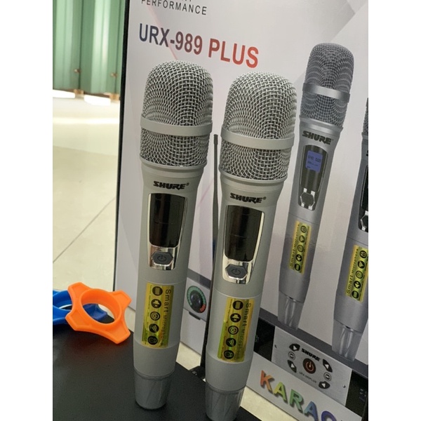 Micro không dây URX 989 plus mẫu mới năm 2022