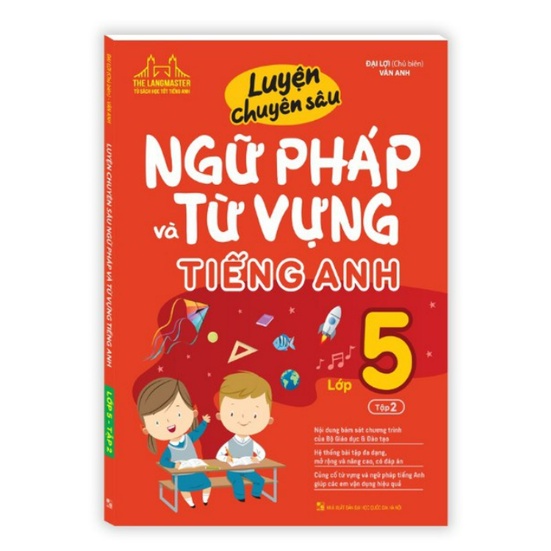 Sách - Luyện chuyên sâu ngữ pháp và từ vựng tiếng anh lớp 5 tập 2