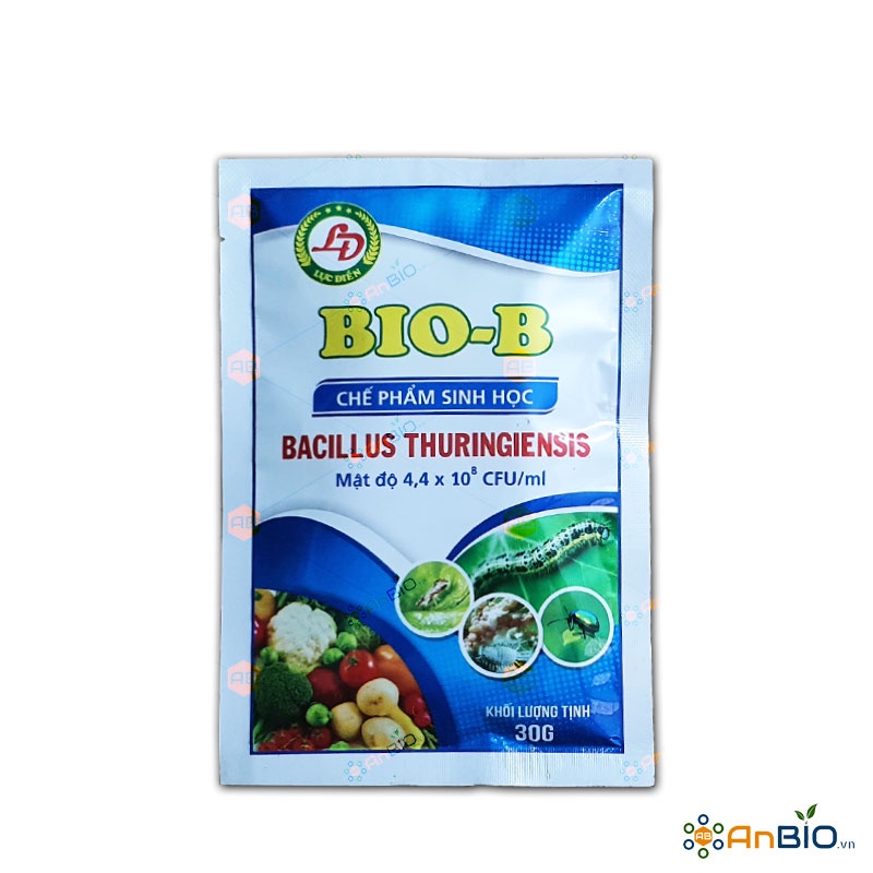 CHẾ PHẨM SINH HỌC BIO-B | BACILLUS THURINGIENSIS  - Gói 30g