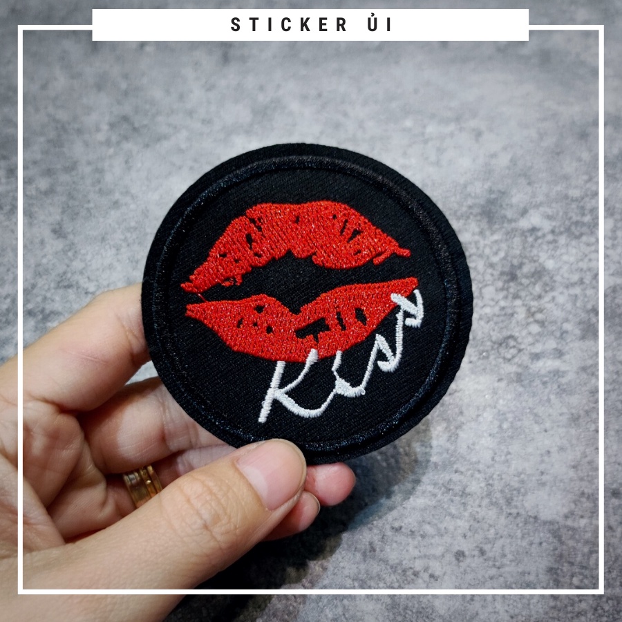 Sticker ủi áo Cao cấp - CÓ SẴN KEO ỦI - sticker vải dùng làm miếng vá áo, phụ kiện trang trí quần áo, balo, giày, nón