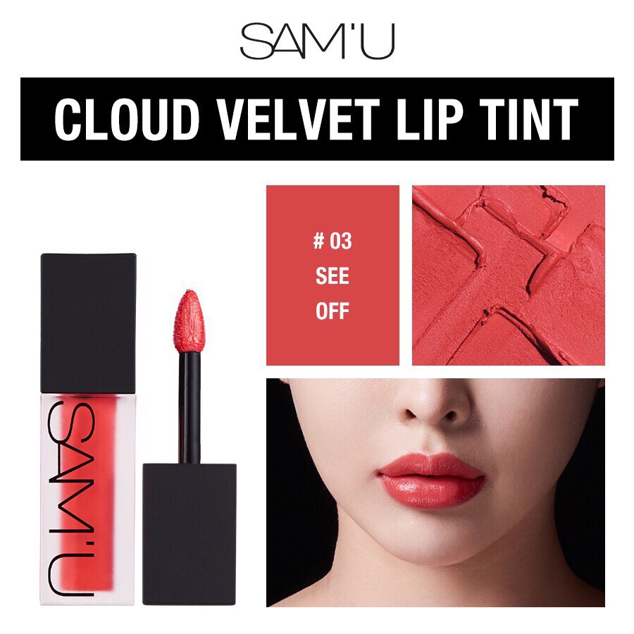 [XẢ LỖ - CHÍNH HÃNG] Son Sam’u Cloud Velvet Lip Tint