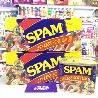 [ HỎA TỐC ] THỊT HỘP SPAM ÍT MẶN HÀNG CHÍNH HÃNG MỸ