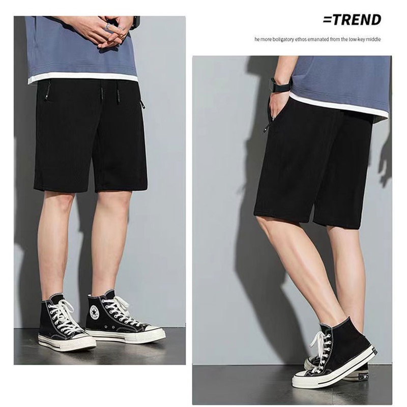 Quần Short Đi Biển Dáng Rộng Chất Liệu Mỏng Nhanh Khô Thời Trang Cho Nam Giới