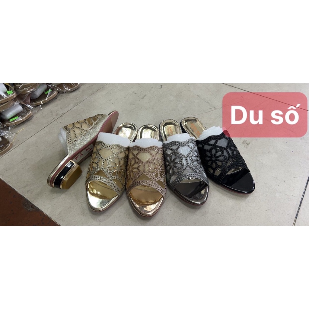 Guốc trung niên big size 36-43 gót 3p và 5p