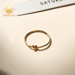 🔥🔥Nhẫn Nữ Màu vàng Mỏng Phong cách Âu Mỹ Làm bằng tay Sáng tạo NH-063