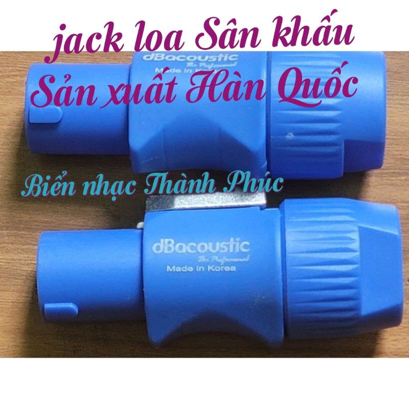 Giắc loa sân khấu, jack loa neutric speakon SX Hàn Quốc