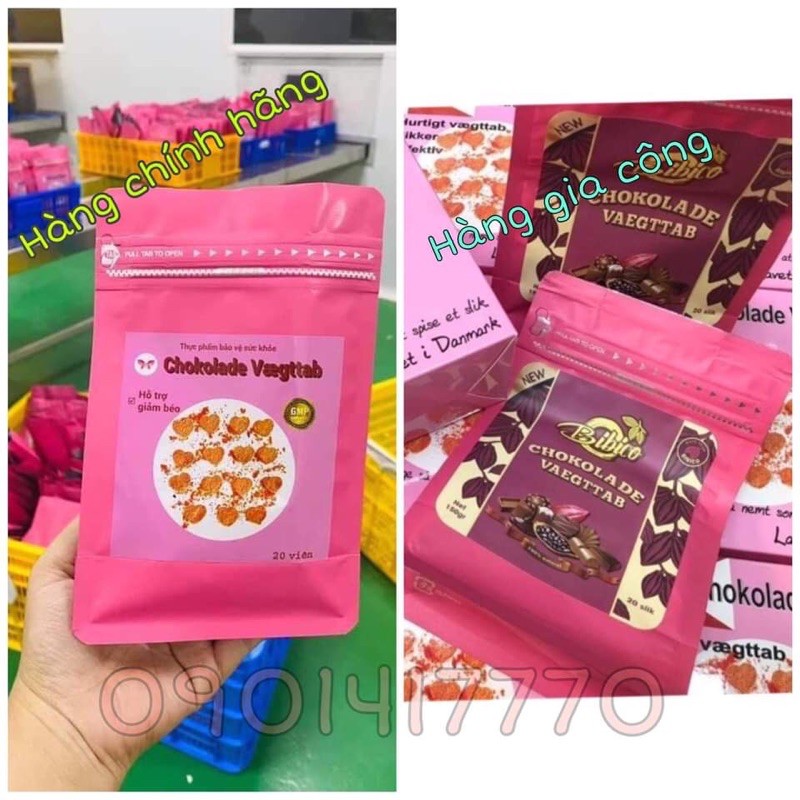 HỘP 40 Viên KẸO SOCOLA GIẢM CÂN ĐAN MẠCH | BigBuy360 - bigbuy360.vn