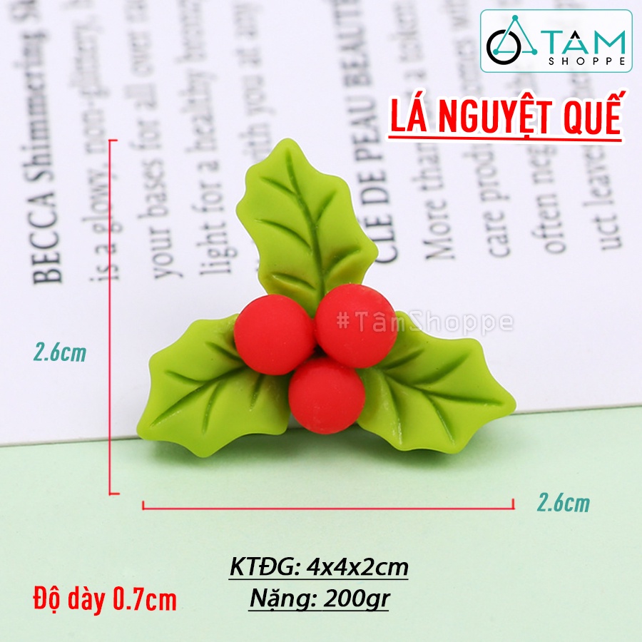 Nam châm hít tủ lạnh mô hình chủ đề trang trí noel HTL-10 TAN
