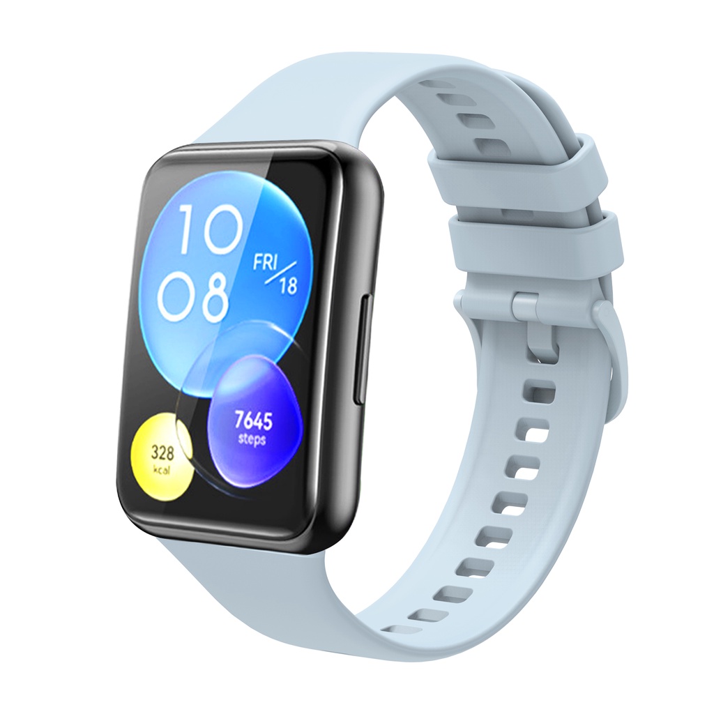 Dây Đeo Silicone Cho Đồng Hồ Thông Minh Huawei Watch Fit 2