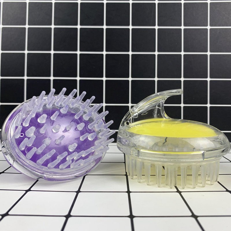 Lược Gội Đầu Bằng Silicon Mát Xa Da Đầu Giảm Rụng Tóc Kích Thích Mọc Tóc