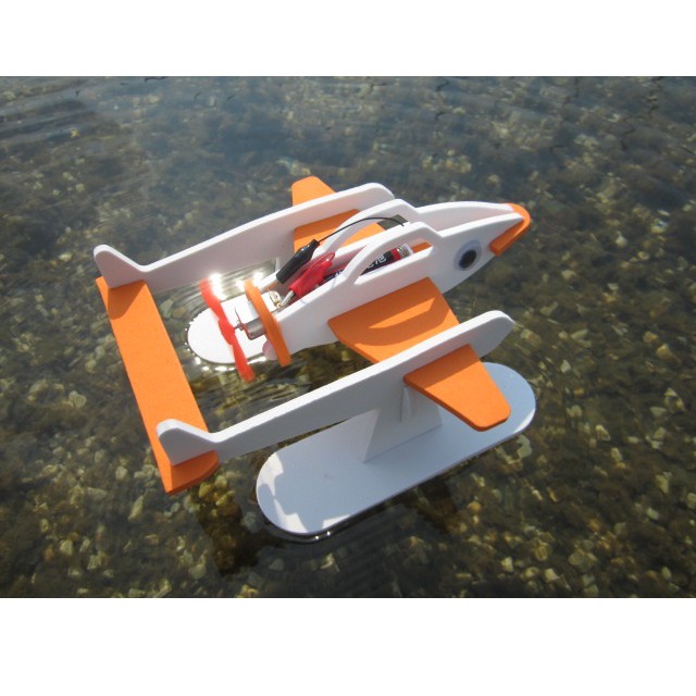 Đồ chơi trẻ em đồ chơi lắp ráp thủy phi cơ