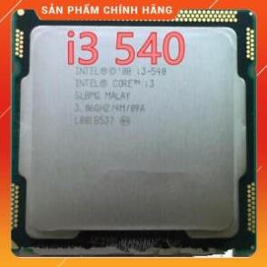 CPU core i3 540 sk1156 cho main h55