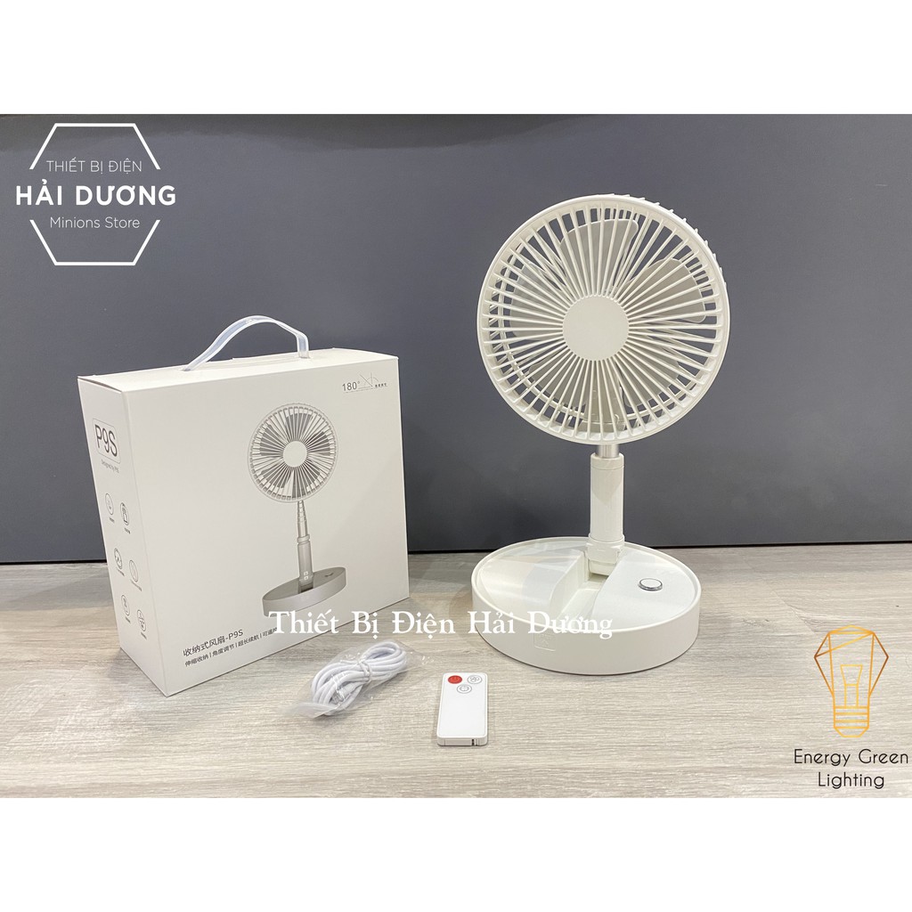 Combo 22 Quạt tích điện di động 3 trong 1 để bàn - quạt sàn - quạt đứng TN134