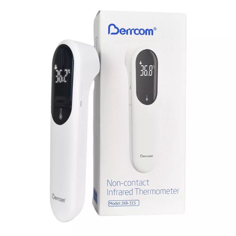 Nhiệt kế hồng ngoại cảm biến thông minh XIAOMI BEMCOM JXB-305 nhỏ gọn đo nhiệt độ người sữa phòng chính xác