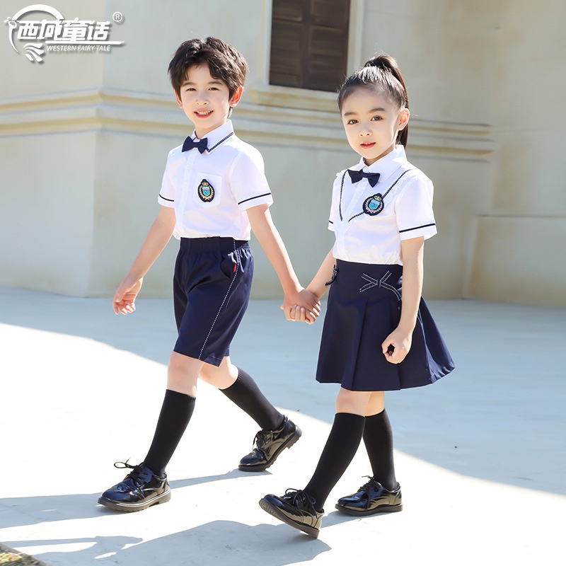 Bộ Đồng Phục Học Sinh Phong Cách Anh Quốc Thời Trang Mùa Hè Xinh Xắn
