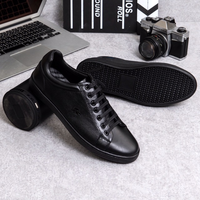 Giày thể thao nam La màu đen bảo hành 12 tháng 1 đổi 1 trong 7 ngày