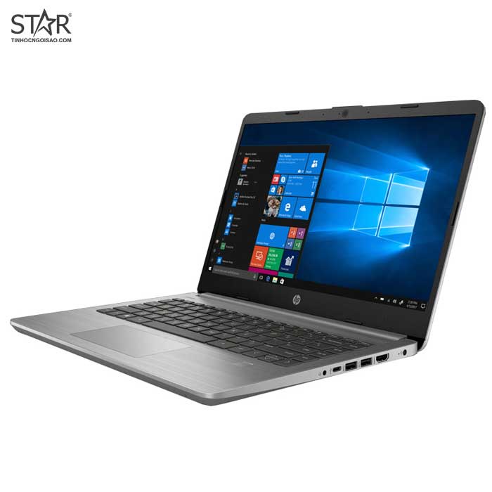 Laptop HP 340s G7 36A37PA: I7 1065G7, Intel Iris Plus Graphics, Ram 8G, SSD NVMe 512G, Win10, FingerPrint, 14.0”FHD IPS