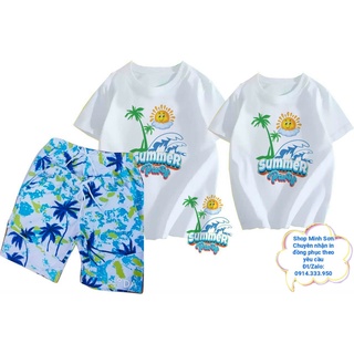 🎏🎋🎏VIDEO SET ĐỒNG PHỤC GIA ĐÌNH SUMMER, PHAO BƠI, CẦU VỒNG ĐI BIỂN, BỘ QUẦN ÁO ĐI BIỂN, ĐỦ MÀU ĐỦ SIZE 5 ĐẾN 120KG