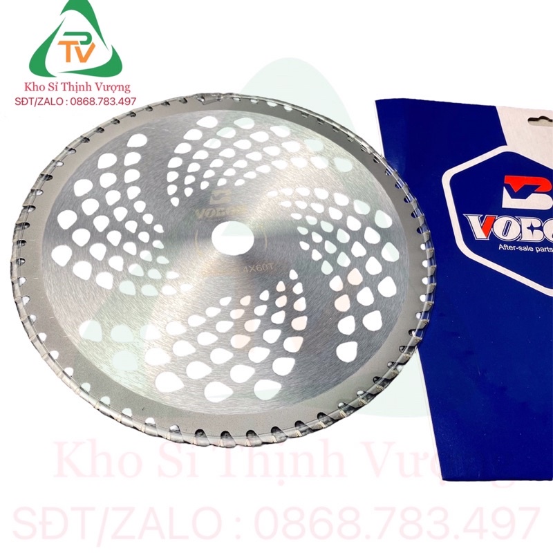 LƯỠI CẮT CỎ TRÒN HỢP KIM 60 RĂNG NHẬT BẢN