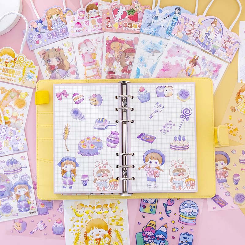 Sticker túi quà tặng 3 tấm