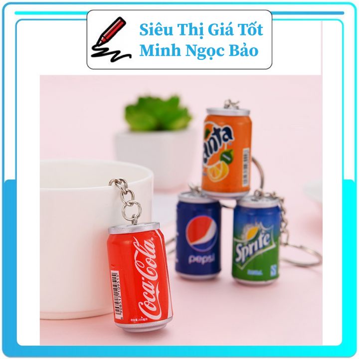 Móc Khóa Hình Lon Cô Ca Độc Lạ