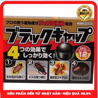 Thuốc diệt gián 12 viên nội địa Nhật Bản