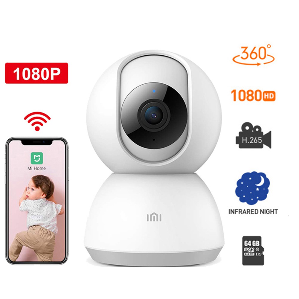 Camera An Ninh Xiaomi Thông Minh Xoay 360 Độ