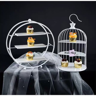 Khay đựng bánh sinh nhật, điểm tâm hình khối