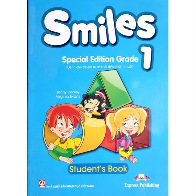 Sách - Smiles 1 - Student's Books Kèm CD