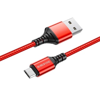 Cáp Hoco Borofone Micro USB, Type C  dây dù siêu bền hàng nobox