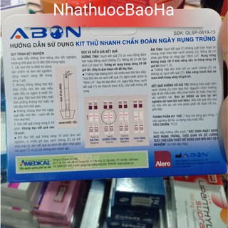 Que thử trứng ABON hộp 7 que