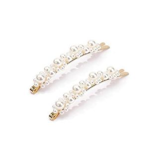 Kẹp tóc đính Hạt phong cách Hàn Quốc