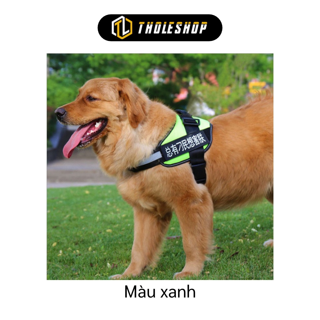 Dây Dắt Chó GIGAHOME Dây Xích Chó Kèm Yếm GIGAHOME Yếm Đai Chó K9, Khóa Nhựa Cao Cấp Siêu Bền 7474